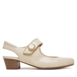 Półbuty Ara. Półbuty damskie Ara, bez wzorów, bez obcasa, na obcasie, bez zapięcia. Za 329.99 zł.