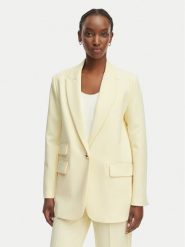 Morgan Marynarka 261-VADO.F Żółty Regular Fit. Żółte żakiety damskie Morgan, bez wzorów, z syntetyku. Za 449.99 zł.