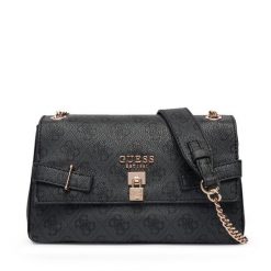 Torebka Guess. Szare torebki do ręki damskie Guess, z aplikacjami, klasyczne, bez dodatków. Za 589.99 zł.