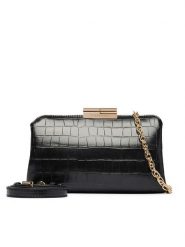 Valentino Torebka Glace VBSA8017COC Czarny. Czarne torebki do ręki damskie Valentino, bez wzorów, ze skóry, wizytowe, bez dodatków. Za 569.99 zł.