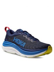 Hoka Buty do biegania Gaviota 5 1127929 Granatowy. Niebieskie buty sportowe męskie HOKA, z materiału, bez zapięcia, do biegania. Za 549.99 zł.
