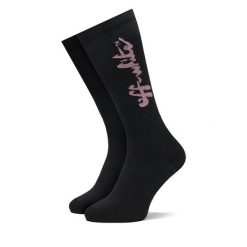 Skarpety długie Off-White. Czarne skarpety damskie OFF-WHITE, bez wzorów. Za 249.99 zł.