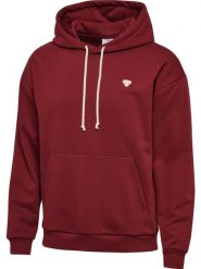 Bluza z kapturem Hummel Bee. Fioletowe bluzy damskie Hummel, xs, z aplikacjami, z bawełny, z kapturem. Za 277.20 zł.