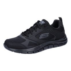 Buty sportowe męskie Skechers Track Syntac. Czarne buty sportowe męskie Skechers, bez zapięcia. Za 490.00 zł.