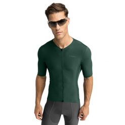 Męska ultralekka koszulka rowerowa Kolarstwo Siroko SRX Dauphiné. Zielone buty sportowe męskie SIROKO, z jersey, bez zapięcia, rowerowe. W wyprzedaży za 297.00 zł.