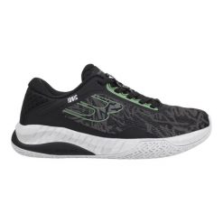 Damskie buty do padla Bullpadel. Czarne obuwie sportowe damskie bullpadel, bez wzorów, z materiału. Za 712.99 zł.