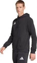 Bluza męska adidas Entrada 26 Hoody czarna JZ6577 2XL. Czarne bluzy męskie Adidas, m, bez wzorów, bez kaptura. Za 178.95 zł.