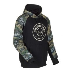 Bluza z kapturem Swedteam Ridge. Czarne bluzy męskie SWEDTEAM, m, bez wzorów, z materiału, z kapturem. Za 385.00 zł.
