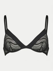 Calvin Klein Underwear Biustonosz z fiszbiną 000QF7717E Czarny. Czarne biustonosze Calvin Klein Underwear, bez wzorów, z syntetyku. Za 129.99 zł.