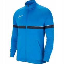 Męska Kurtka Dresowa Academy 21 DriFIT. Niebieskie kurtki męskie Nike, m, bez wzorów, z dresówki, sportowe, bez kaptura. Za 164.99 zł.
