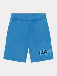 Marc Jacobs Szorty sportowe W60216 D Niebieski Regular Fit. Niebieskie szorty dla chłopców Marc Jacobs, bez wzorów, z bawełny, sportowe. Za 639.99 zł.