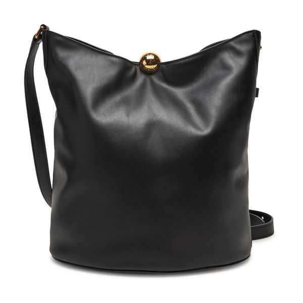 Torebka Furla. Czarne torebki do ręki damskie Furla, bez wzorów, klasyczne, bez dodatków. Za 979.99 zł.