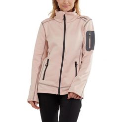 Sweter polarowy damski Fundango Antila Fleece. Białe bluzy sportowe damskie Fundango, s, bez wzorów, z polaru, sportowe, bez kołnierzyka, bez ramiączek, bez kaptura. Za 379.90 zł.