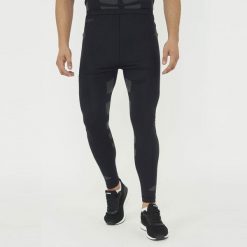 Legginsy techniczne do intensywnego treningu D-TECH. Czarne buty sportowe męskie Legea, bez wzorów, ze skóry, na fitness i siłownię. W wyprzedaży za 76.50 zł.