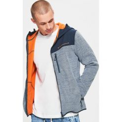 Bluza polarowa - Granatowy. Niebieskie bluzy męskie Cropp, z polaru. Za 159.99 zł.