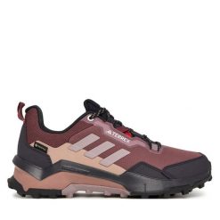 Trekkingi adidas. Brązowe obuwie sportowe damskie Adidas, bez wzorów, z gore-texu, trekkingowe, adidas terrex. Za 599.99 zł.