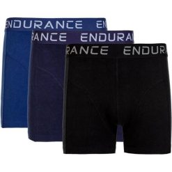 Bokserki Endurance Burke (x3). Bokserki męskie Endurance, m, bez wzorów, z bawełny. Za 59.99 zł.
