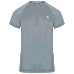 Koszulka rowerowa dla kobiet Dare 2B. Niebieskie bluzy sportowe damskie Dare 2b, m, bez wzorów, bez kołnierzyka, bez ramiączek, rowerowe. Za 49.99 zł.