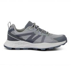 Buty sportowe damskie Leighton. Szare obuwie sportowe damskie Regatta, bez wzorów, z nylonu, tenisowe. W wyprzedaży za 249.99 zł.