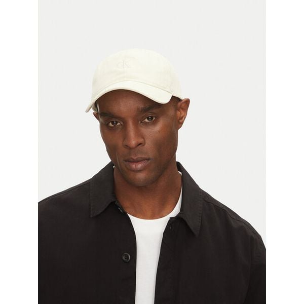 Czapka z daszkiem Calvin Klein. Białe czapki i kapelusze męskie Calvin Klein, bez wzorów. Za 94.99 zł.