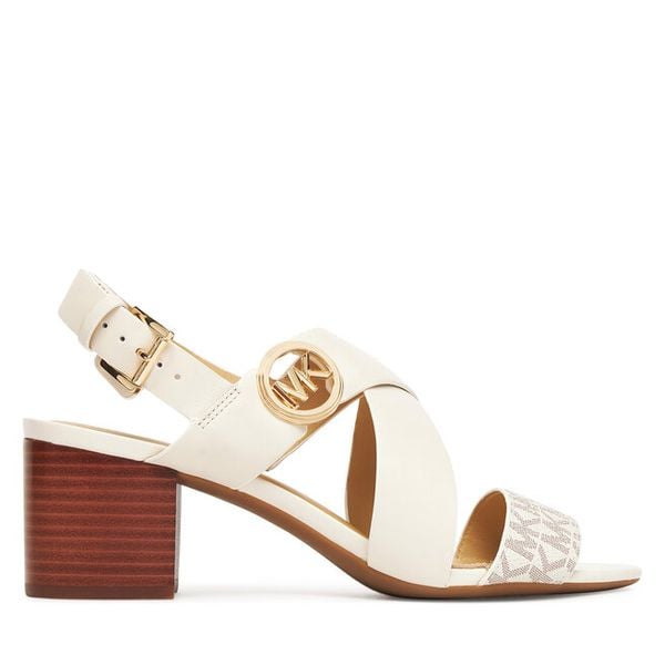Sandały MICHAEL Michael Kors. Czarne sandały damskie MICHAEL Michael Kors, bez wzorów, bez obcasa, na płaskiej podeszwie, bez zapięcia. Za 319.99 zł.