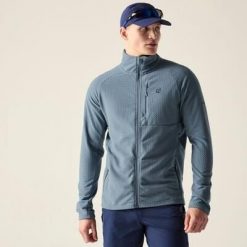 Męska bluza polarowa Switch Out Pro Quick Drying z zamkiem błyskawicznym. Niebieskie bluzy męskie Dare 2b, m, bez wzorów, z materiału, bez kaptura. Za 349.99 zł.