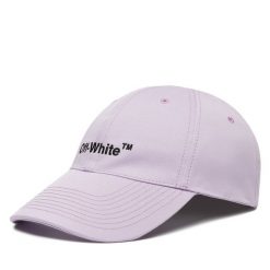 Czapka z daszkiem Off-White. Fioletowe czapki i kapelusze damskie OFF-WHITE, bez wzorów. Za 519.99 zł.
