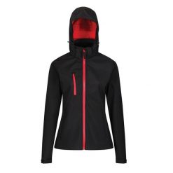 Kurtka Softshellowa Damska Membrana Trójwarstwowa Venturer. Czarne kurtki sportowe damskie Regatta, xl, bez wzorów, bez kaptura, trekkingowe. Za 240.99 zł.