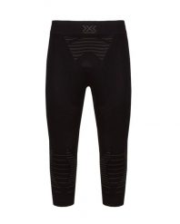 Leginsy termoaktywne narciarskie męskie X-BIONIC Invent 4.0 3/4. Czarne legginsy sportowe męskie X Bionic, m, bez wzorów, z dzianiny, do biegania. Za 300.00 zł.