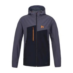 Kurtka turystyczna Hannah Carsten II. Szare kurtki męskie Hannah, m, bez wzorów, z softshellu, sportowe, bez kaptura. Za 554.40 zł.