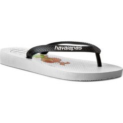 Japonki HAVAIANAS - Dia Dos Pais 41352300001 White. Czarne klapki męskie Havaianas, z materiału. Za 99.00 zł.