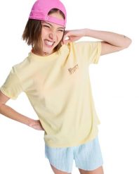 Koszulka z krótkim rękawem dla Kobiety OCEANREGULAR POSTER Żółty. Żółte t-shirty damskie Roxy, l, bez wzorów, z bawełny, klasyczne, bez kołnierzyka. Za 69.99 zł.