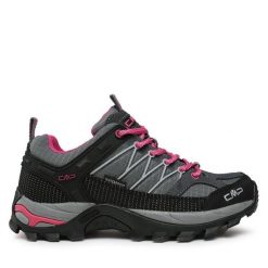 Trekkingi CMP. Szare obuwie sportowe damskie CMP, bez wzorów, trekkingowe. Za 269.99 zł.