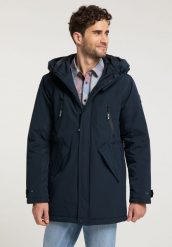 MUSTANG DIETMAR H PARKA MĘSKA KURTKA PUCHOWA ZIMOWA DARK SAPPHIRE 1008739 4136. Niebieskie płaszcze męskie Mustang, na zimę, l, bez wzorów, z puchu, bez kaptura. Za 369.99 zł.