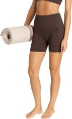 Adidas Spodenki damskie adidas Workout Essentials Knit 4 Inch Leggings brązowe KE5841 L. Brązowe szorty sportowe damskie Adidas, l, bez wzorów, na fitness i siłownię. Za 143.83 zł.