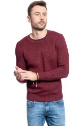 MĘSKI SWETER MUSTANG Emil C Soft Knit 1009788 7145. Swetry przez głowę męskie Mustang, m, bez wzorów, bez kołnierzyka. W wyprzedaży za 69.99 zł.