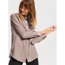 Koszula z Tencelu™ - Brązowy. Koszule damskie marki Reserved. Za 119.99 zł.