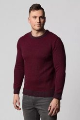 LEE BASIC CREW KNIT MĘSKI SWETER KLASYCZNY AUBERGINE L83IAEKA 112122368. Swetry przez głowę męskie Lee, l, bez wzorów, bez kołnierzyka. Za 139.99 zł.
