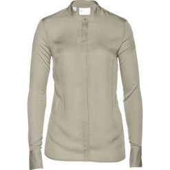 Bluzka ze stójką bonprix khaki. Bluzki damskie marki bonprix. Za 99.99 zł.