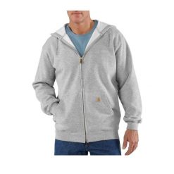 Bluza sportowa męska z kapturem Carhartt Midweight Hooded Zip Sweatshirt. Szare bluzy męskie Carhartt, m, bez wzorów, z kapturem. Za 308.99 zł.