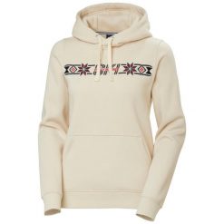 Bluza damska z kapturem Helly Hansen Elevate. Białe bluzy damskie Helly Hansen, bez wzorów, z bawełny, z kapturem. Za 465.00 zł.