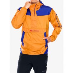 Kurtka przeciwwiatrowa męska Columbia Challenger Windbreaker. Brązowe kurtki męskie Columbia, m, bez wzorów, z softshellu, sportowe, bez kaptura. Za 203.99 zł.