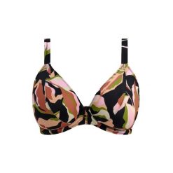 Damski top do kostiumu kąpielowego Freya Ocean Avenue. Brązowe topy damskie Freya, bez wzorów, bez kołnierzyka, bez ramiączek. Za 241.50 zł.