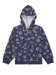 Roxy Bluza Twenty Five Miles ERGFT04024 Granatowy Relaxed Fit. Niebieskie bluzy dla dziewczynek Roxy, bez wzorów, z bawełny, bez ramiączek, bez kaptura. Za 209.99 zł.