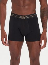 Cristiano Ronaldo CR7 Komplet bokserek 8125-49 Czarny. Czarne bokserki męskie Cristiano Ronaldo CR7, l, bez wzorów, z bawełny. Za 219.99 zł.