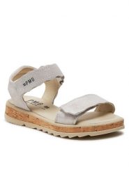 Primigi Sandały 5937522 M Srebrny. Szare sandały dziewczęce Primigi, ze skóry, bez zapięcia. Za 169.99 zł.