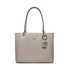 Torebka Guess. Szare torebki do ręki damskie Guess, z aplikacjami, klasyczne, bez dodatków. Za 649.99 zł.