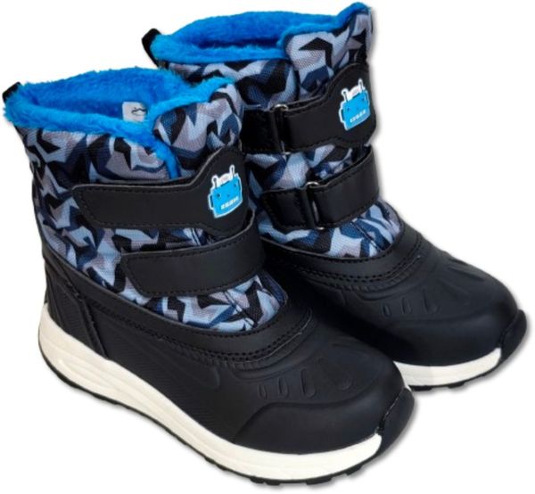 Buty Śniegowce Cleve Rozmiar 31 - Chłopięce Czarne. Czarne buty zimowe chłopięce Cleve, bez wzorów, bez zapięcia. Za 69.99 zł.