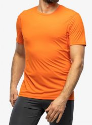 Koszulka biegowa Houdini Pace Air Tee. Brązowe koszulki sportowe męskie Houdini, xl, bez wzorów, z materiału, bez kołnierzyka, bez ramiączek, do biegania. Za 159.49 zł.