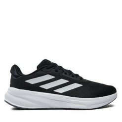 Buty do biegania adidas. Czarne buty sportowe męskie Adidas, bez zapięcia, do biegania. Za 429.99 zł.